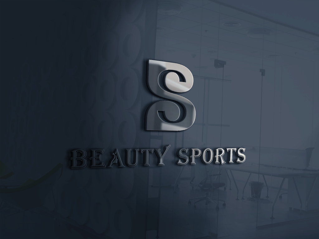 طراحی لوگو مینیمال برای سالن زیبایی و ورزشی