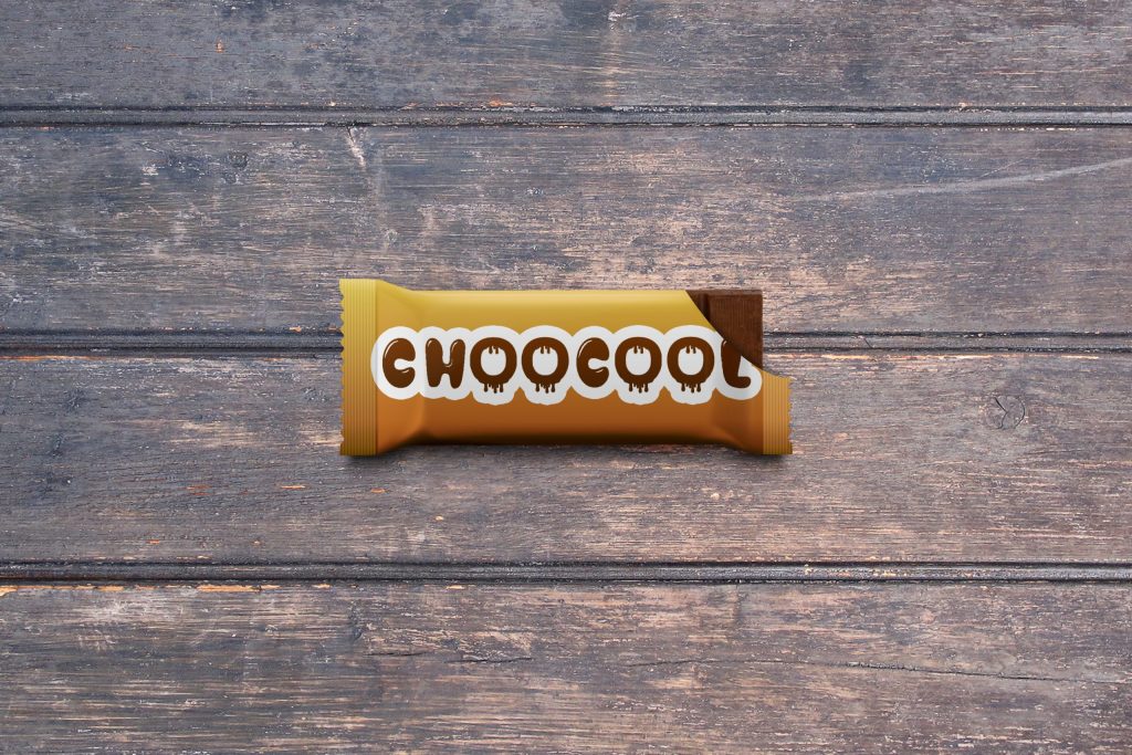 طراحی بسته بندی شکلات برای قنادی آنلاین